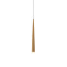 The 19 inch aged brass Cascade Pendant Light from Modern Forms.
