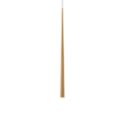 The 37 inch aged brass Cascade Pendant Light from Modern Forms.