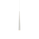 The 19 inch polished nickel Cascade Pendant Light from Modern Forms.