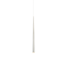 The 28 inch polished nickel Cascade Pendant Light from Modern Forms.