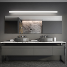 The Lightstick LED bathroom vanity wall sconce by Modern Forms in a bathroom. all-groups