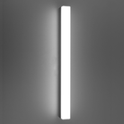 The Lightstick LED bathroom vanity wall sconce by Modern Forms, turned on. 