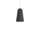 The basalt stone and black Pompeii Pendant Light from Modern Forms.