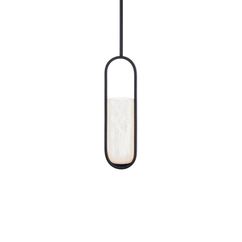 The black Rollins Pendant Light from Modern Forms.