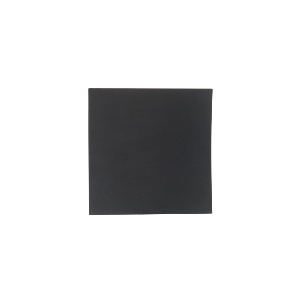 The black Slide Wall Sconce from Modern Forms from the front.