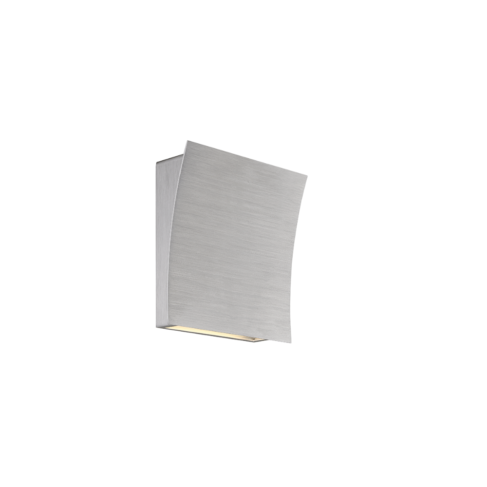 The brushed aluminum Slide Wall Sconce from Modern Forms.
