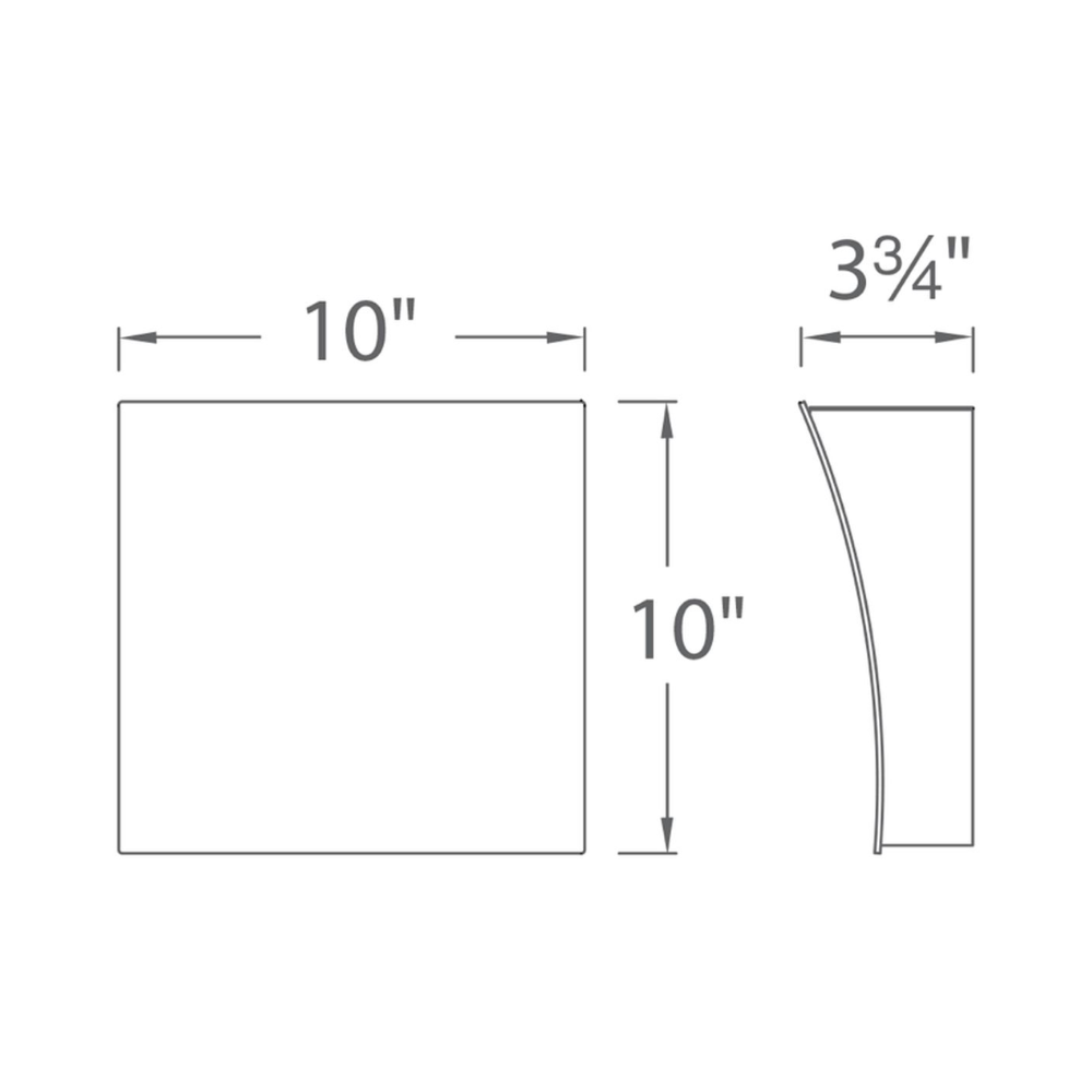 The Slide Wall Sconce from Modern Forms dimensions. all-groups