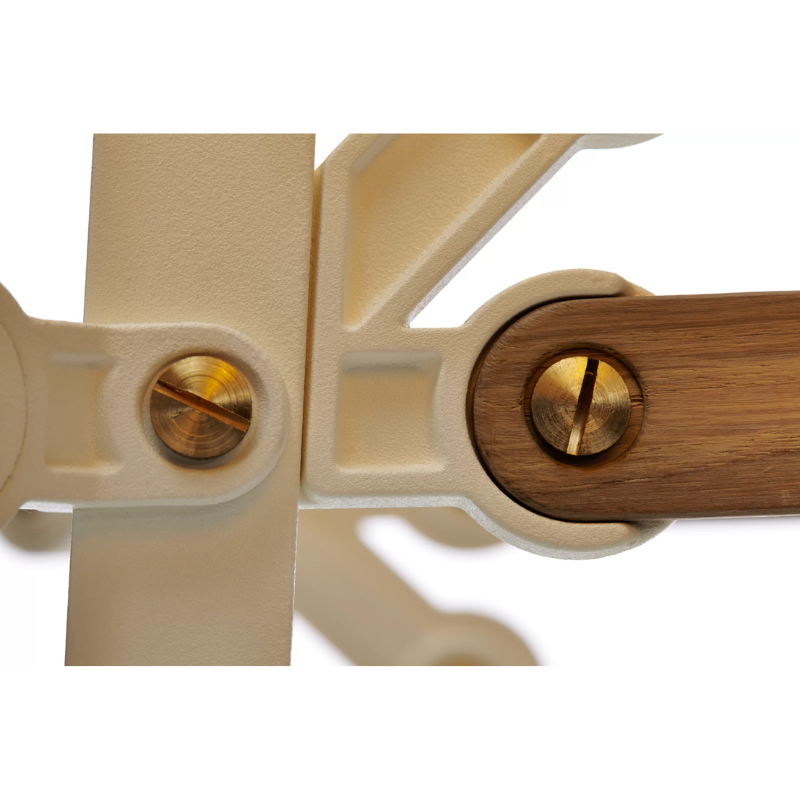 The Construction Lamp Floor from Moooi in white in detail.