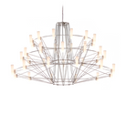 The small Coppélia Suspended from Moooi in chrome.