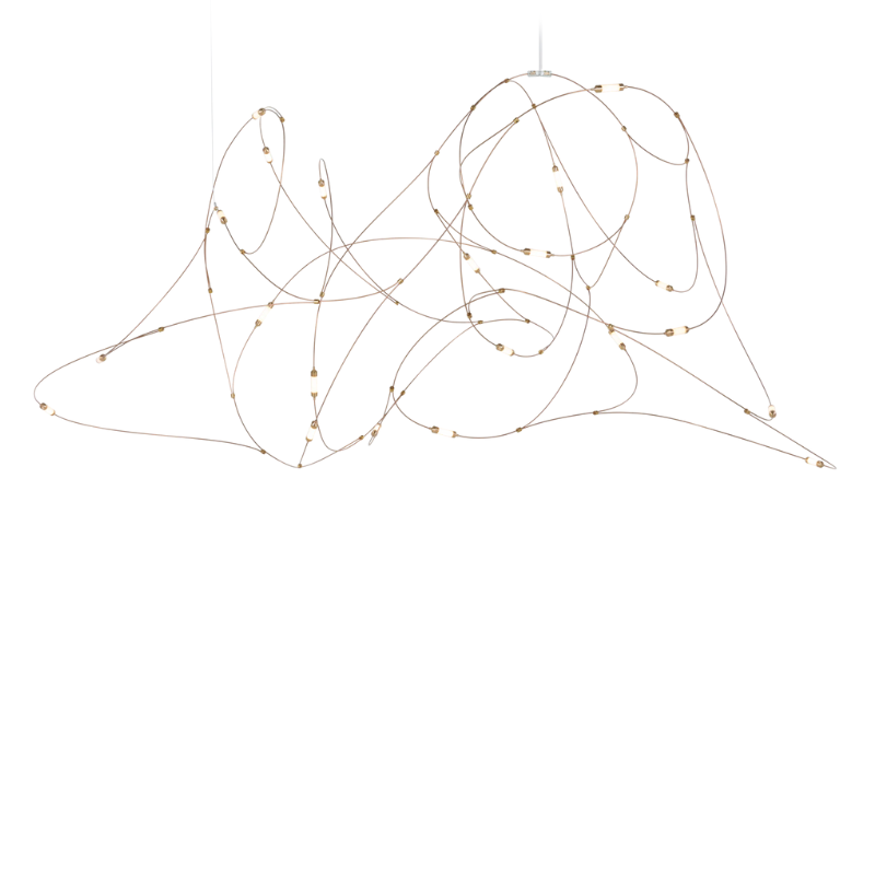 The medium twenty one light Flock of Light from Moooi.