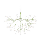 The large green Heracleum III Suspended from Moooi.