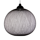 The Non Random Pendant by Moooi, size D71 in Black.