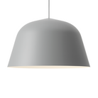 The large Ambit Pendant Lamp from Muuto in gray.