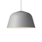 The medium Ambit Pendant Lamp from Muuto in gray.