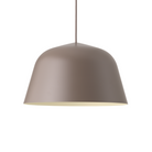 The medium Ambit Pendant Lamp from Muuto in taupe.
