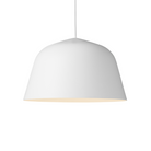 The medium Ambit Pendant Lamp from Muuto in white.