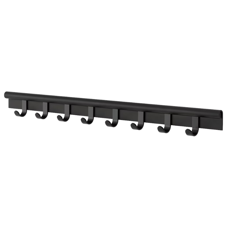 The Coil Coat Rack Large Black from Muuto.
