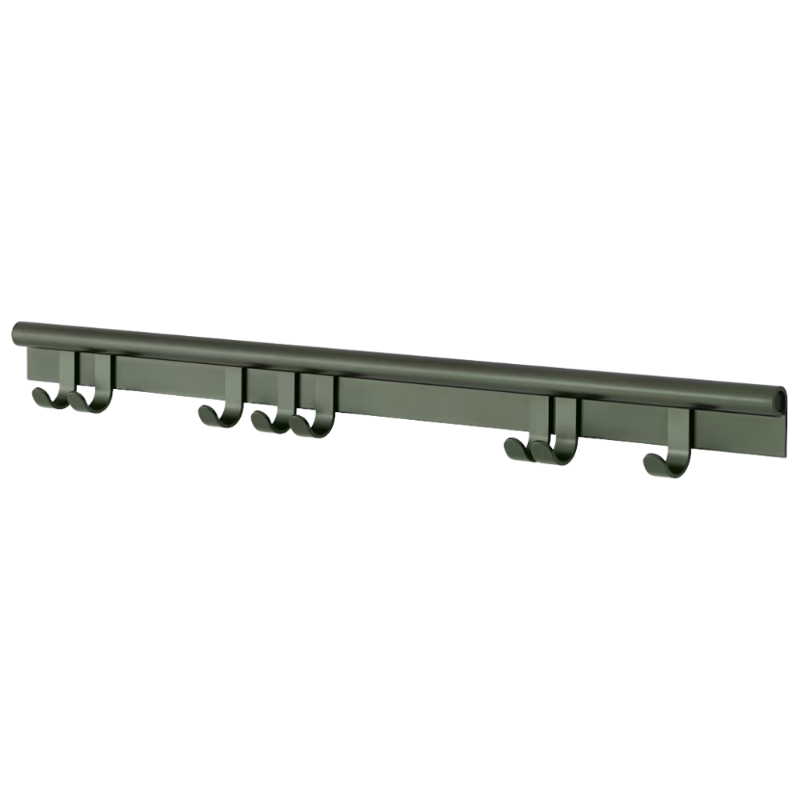 The Coil Coat Rack Large Dark Green from Muuto.