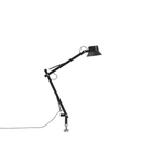 The medium black Dedicate Table Lamp from Muuto with the pin base.