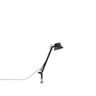 The small black Dedicate Table Lamp from Muuto with the pin base.