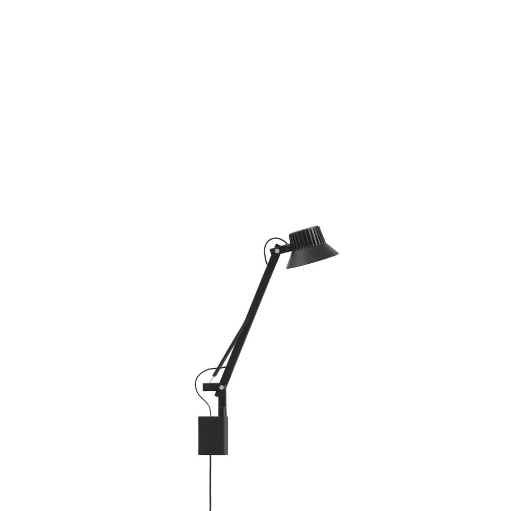 The small black Dedicate Wall Lamp from Muuto.