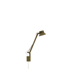 The small brown green Dedicate Wall Lamp from Muuto.