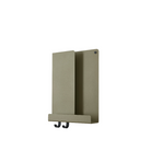 The 11 inch Folded Shelves from Muuto in olive.
