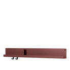 The Folded Shelves 37 Inch Deep Red from Muuto.