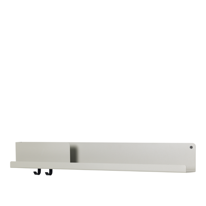 The Folded Shelves 37 Inch Grey from Muuto.