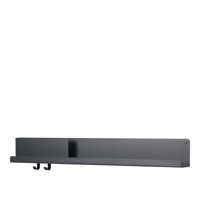 The Folded Shelves 37 Inch Black from Muuto.