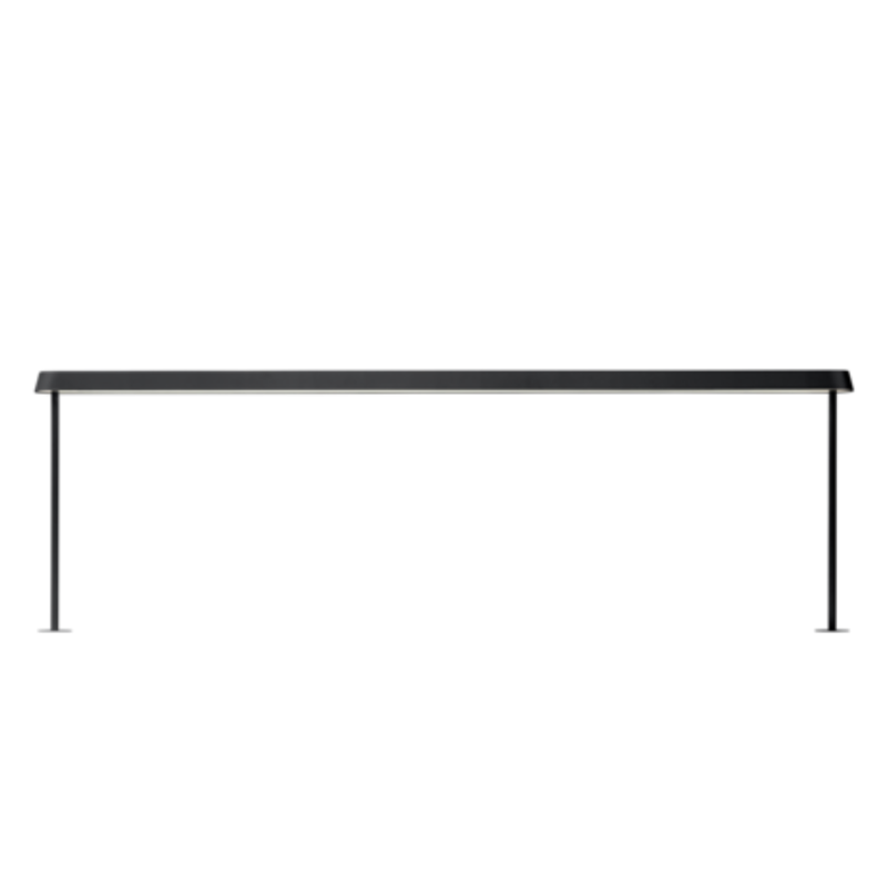 The Linear Mounted Lamp Black from Muuto.