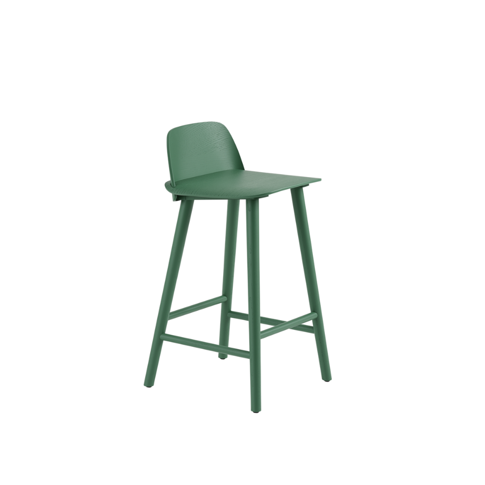 The green Nerd Counter Stool from Muuto.