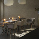 The Still Cafe Table from Muuto in a cafe.