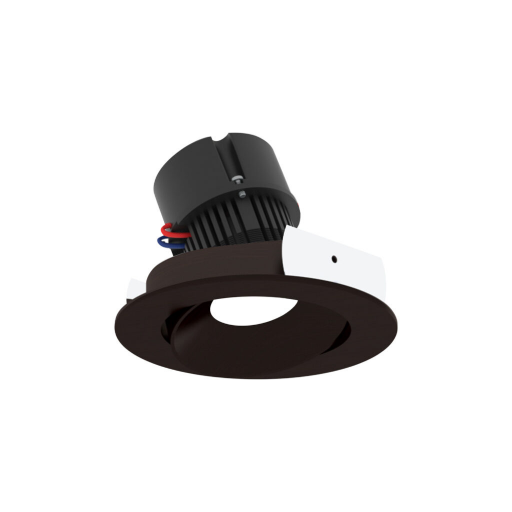 4" Pearl 120V LED Round Adjustable Cone Retrofit NPR-4RC in Bronze.