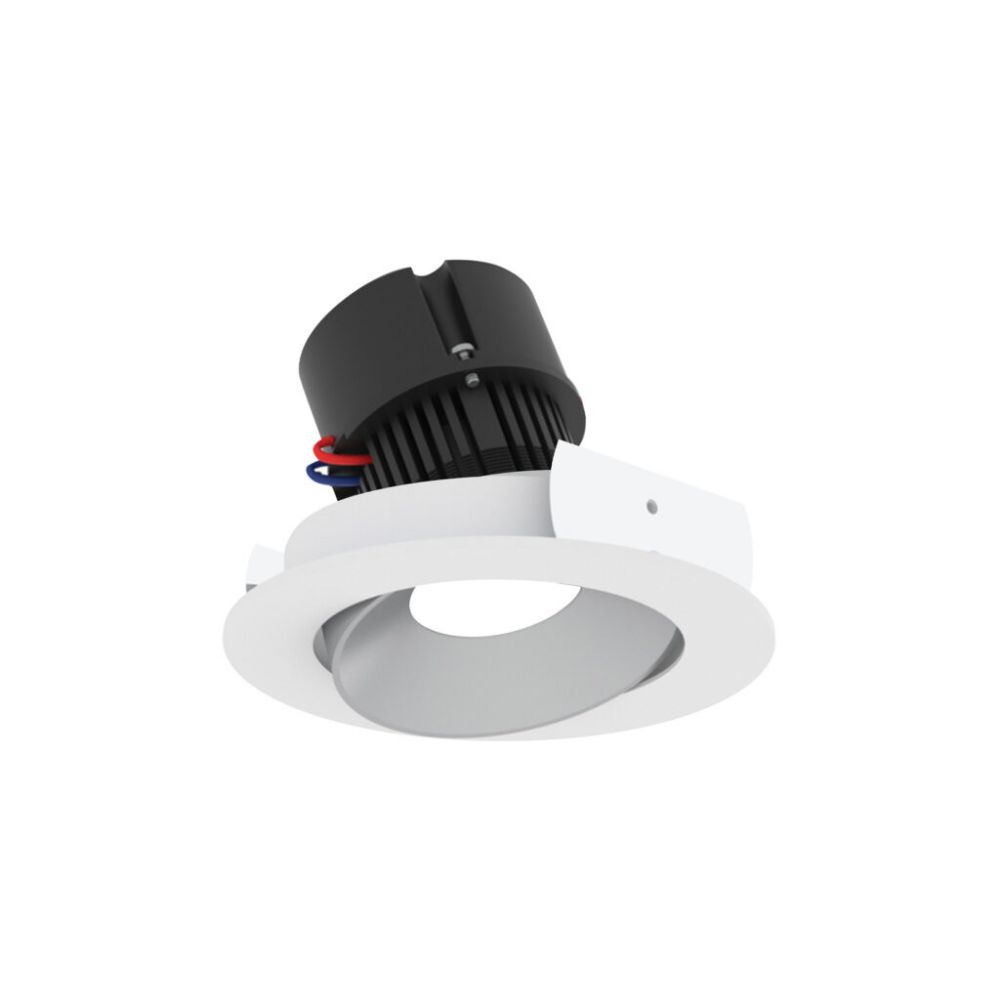 4" Pearl 120V LED Round Adjustable Cone Retrofit NPR-4RC in Warm White.