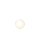 The 10 inch Bola Sphere from Pablo Designs in chrome.