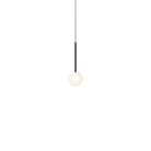 The 4 inch Bola Sphere from Pablo Designs in matte black.