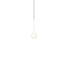 The 4 inch Bola Sphere from Pablo Designs in matte white.
