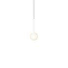 The 5 inch Bola Sphere from Pablo Designs in matte white.