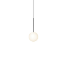 The 6 inch Bola Sphere from Pablo Designs in gun metal.