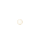 The 6 inch Bola Sphere from Pablo Designs in matte white.