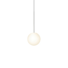 The 8 inch Bola Sphere from Pablo Designs in chrome.