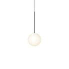 The 8 inch Bola Sphere from Pablo Designs in gun metal.