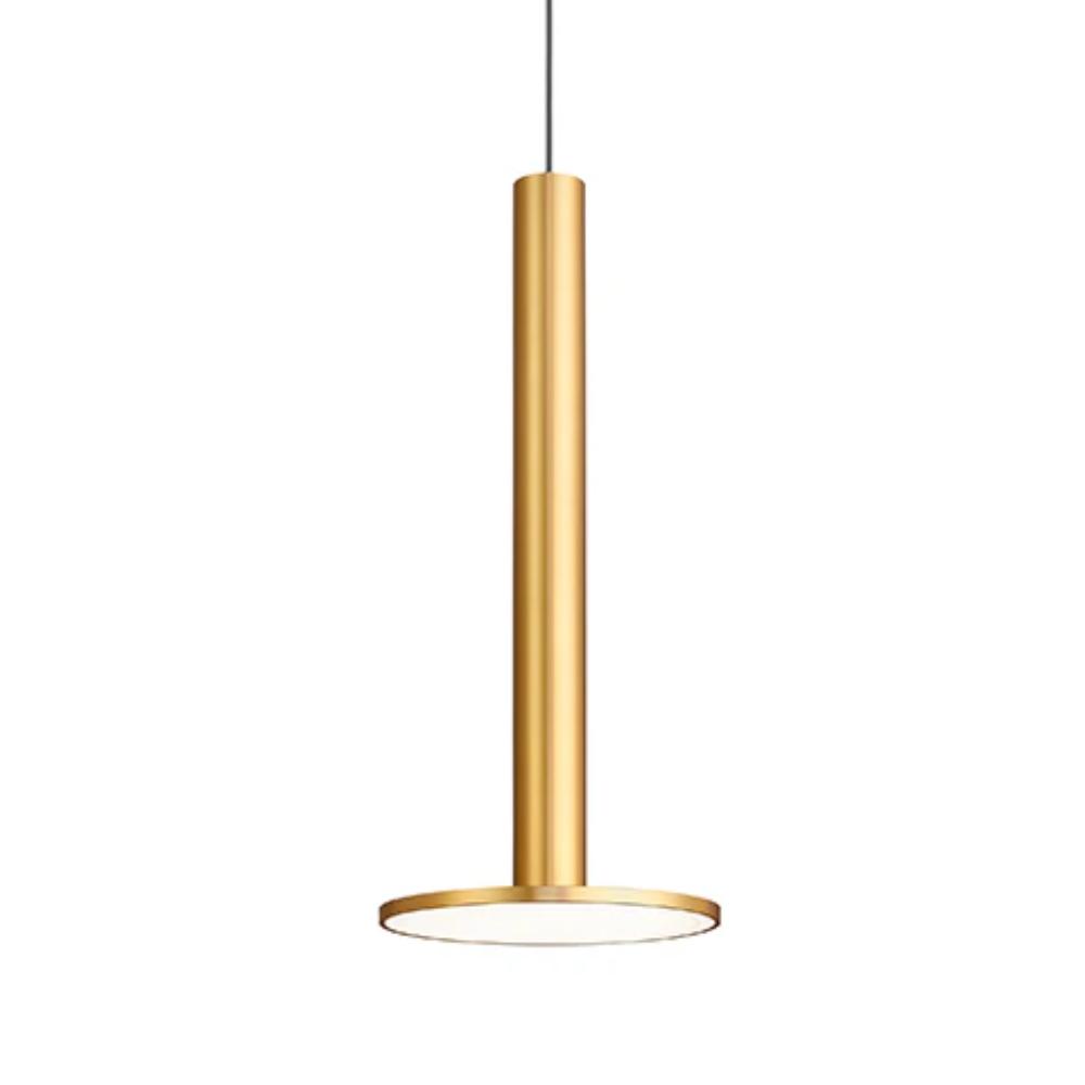 The brass Cielo XL Pendant Light from Pablo Designs.