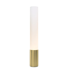 The 32 inch brass Elise Table Lamp from Pablo Designs.