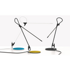 The black and white Superlight Table Lamp from Pablo Designs in a studio. all-groups