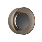The Totem Sconce by Pablo Designs in Black / Black / Amber.