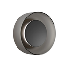 The Totem Sconce by Pablo Designs in Black / Black / Etched Smoke.