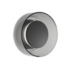 The Totem Sconce by Pablo Designs in Black / Black / Smoke.