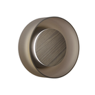 The Totem Sconce by Pablo Designs in Black / Walnut / Amber.